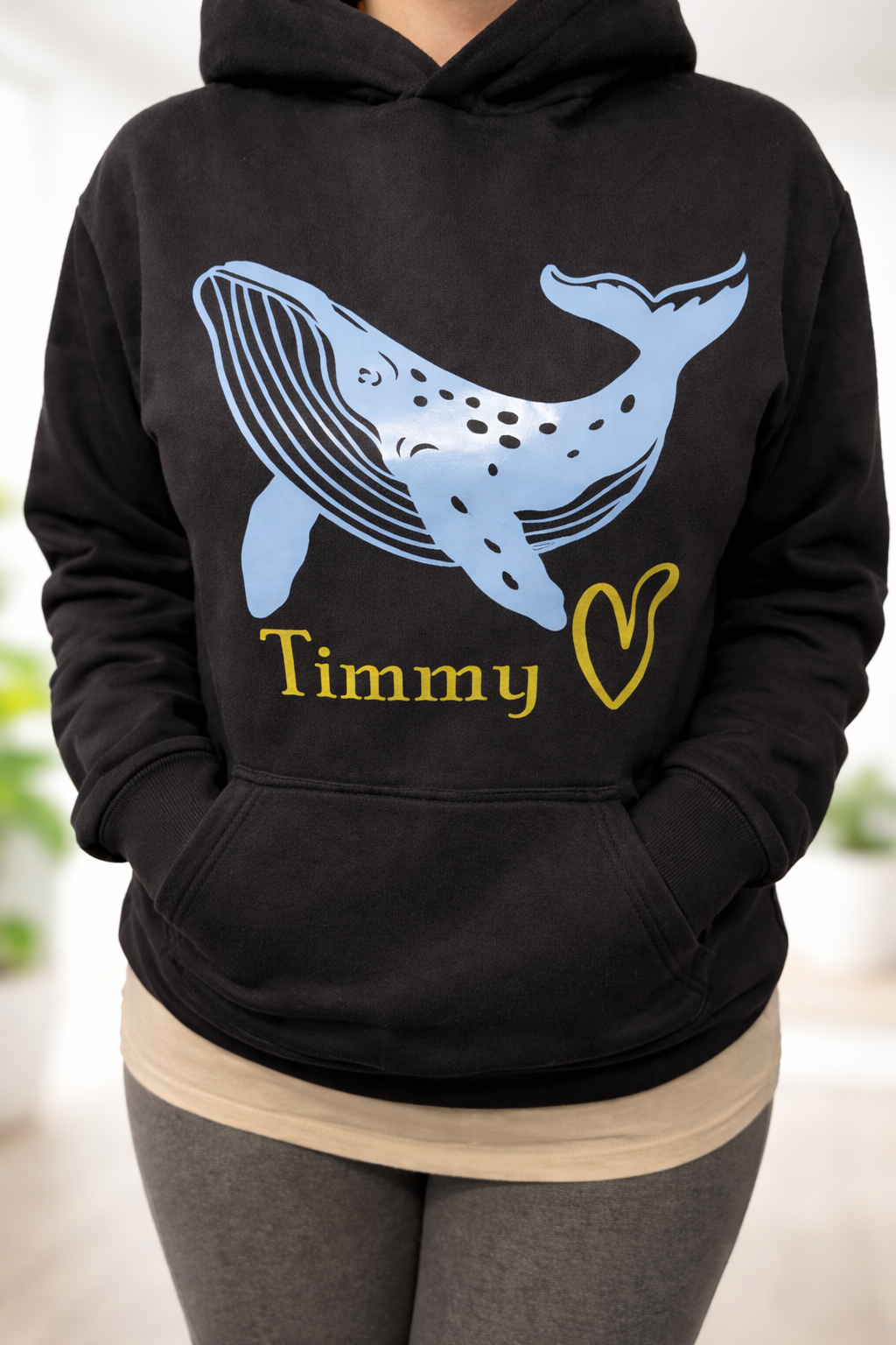 Hoodie mit Wal Timmy