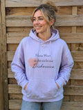 Hoodie mit Statement Spruch